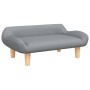 Hellgraues Hundebett aus Stoff, 70 x 40 x 24 cm von vidaXL, Betten für Hunde - Ref: Foro24-171946, Preis: 72,48 €, Rabatt: %