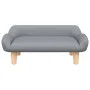 Cama para perros de tela gris claro 70x40x24 cm de vidaXL, Camas para perros - Ref: Foro24-171946, Precio: 71,12 €, Descuento: %