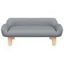 Hellgraues Hundebett aus Stoff, 70 x 40 x 24 cm von vidaXL, Betten für Hunde - Ref: Foro24-171946, Preis: 72,48 €, Rabatt: %