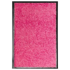 Rosa waschbare Fußmatte 40x60 cm von vidaXL, Fußmatten - Ref: Foro24-323445, Preis: 23,96 €, Rabatt: %