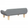 Cama para perros de tela gris claro 70x40x24 cm de vidaXL, Camas para perros - Ref: Foro24-171946, Precio: 71,12 €, Descuento: %