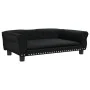 Cama para perros de cuero sintético negra 95x55x30 cm de vidaXL, Camas para perros - Ref: Foro24-171817, Precio: 99,98 €, Des...