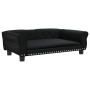 Schwarzes Hundebett aus Kunstleder, 95 x 55 x 30 cm von vidaXL, Betten für Hunde - Ref: Foro24-171817, Preis: 101,16 €, Rabat...