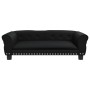 Schwarzes Hundebett aus Kunstleder, 95 x 55 x 30 cm von vidaXL, Betten für Hunde - Ref: Foro24-171817, Preis: 101,16 €, Rabat...