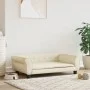 Cama para perros de cuero sintético crema 95x55x30 cm de vidaXL, Camas para perros - Ref: Foro24-171818, Precio: 79,47 €, Des...