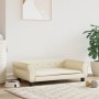 Hundebett aus cremefarbenem Kunstleder 95x55x30 cm von vidaXL, Betten für Hunde - Ref: Foro24-171818, Preis: 84,92 €, Rabatt: %
