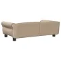 Cama para perros de cuero sintético color capuchino 95x55x30 cm de vidaXL, Camas para perros - Ref: Foro24-171821, Precio: 83...