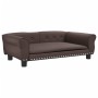 Braunes Hundebett aus Kunstleder, 95x55x30 cm von vidaXL, Betten für Hunde - Ref: Foro24-171819, Preis: 85,91 €, Rabatt: %