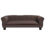 Braunes Hundebett aus Kunstleder, 95x55x30 cm von vidaXL, Betten für Hunde - Ref: Foro24-171819, Preis: 85,91 €, Rabatt: %