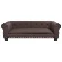 Braunes Hundebett aus Kunstleder, 95x55x30 cm von vidaXL, Betten für Hunde - Ref: Foro24-171819, Preis: 83,80 €, Rabatt: %