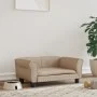 Cama para perros de cuero sintético color capuchino 70x45x30 cm de vidaXL, Camas para perros - Ref: Foro24-171835, Precio: 66...
