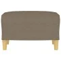 Fußstütze aus taupegrauem Stoff, 60 x 50 x 41 cm von vidaXL, Osmanen - Ref: Foro24-349270, Preis: 53,82 €, Rabatt: %