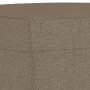 Fußstütze aus taupegrauem Stoff, 60 x 50 x 41 cm von vidaXL, Osmanen - Ref: Foro24-349270, Preis: 53,82 €, Rabatt: %