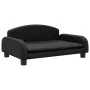 Cama para perros de cuero sintético negra 70x45x30 cm de vidaXL, Camas para perros - Ref: Foro24-171965, Precio: 77,08 €, Des...
