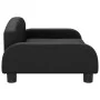Cama para perros de cuero sintético negra 70x45x30 cm de vidaXL, Camas para perros - Ref: Foro24-171965, Precio: 77,08 €, Des...