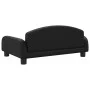 Cama para perros de cuero sintético negra 70x45x30 cm de vidaXL, Camas para perros - Ref: Foro24-171965, Precio: 77,08 €, Des...