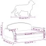 Cama para perros de cuero sintético negra 70x45x30 cm de vidaXL, Camas para perros - Ref: Foro24-171965, Precio: 77,08 €, Des...