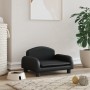 Schwarzes Hundebett aus Kunstleder, 50x40x30 cm von vidaXL, Betten für Hunde - Ref: Foro24-171976, Preis: 58,18 €, Rabatt: %