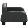 Schwarzes Hundebett aus Kunstleder, 50x40x30 cm von vidaXL, Betten für Hunde - Ref: Foro24-171976, Preis: 57,22 €, Rabatt: %