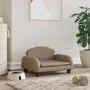 Cama para perros de cuero sintético color capuchino 50x40x30 cm von vidaXL, Betten für Hunde - Ref: Foro24-171980, Preis: 62,...