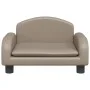 Cama para perros de cuero sintético color capuchino 50x40x30 cm von vidaXL, Betten für Hunde - Ref: Foro24-171980, Preis: 62,...