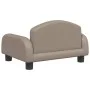 Cama para perros de cuero sintético color capuchino 50x40x30 cm von vidaXL, Betten für Hunde - Ref: Foro24-171980, Preis: 62,...