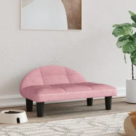 Cama para perros de terciopelo rosa 70x52x30 cm de vidaXL, Camas para perros - Ref: Foro24-171941, Precio: 57,54 €, Descuento: %