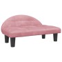 Cama para perros de terciopelo rosa 70x52x30 cm de vidaXL, Camas para perros - Ref: Foro24-171941, Precio: 59,42 €, Descuento: %