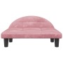 Hundebett aus rosa Samt, 70 x 52 x 30 cm von vidaXL, Betten für Hunde - Ref: Foro24-171941, Preis: 58,88 €, Rabatt: %