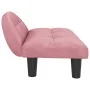 Pink velvet dog bed 70x52x30 cm by vidaXL, Beds for dogs - Ref: Foro24-171941, Price: 57,54 €, Discount: %