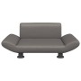 Graues Hundebett aus Kunstleder, 70x45x28 cm von vidaXL, Betten für Hunde - Ref: Foro24-172004, Preis: 71,12 €, Rabatt: %