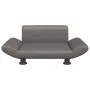 Gray synthetic leather dog bed 70x45x28 cm by vidaXL, Beds for dogs - Ref: Foro24-172004, Price: 69,79 €, Discount: %