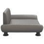 Graues Hundebett aus Kunstleder, 70x45x28 cm von vidaXL, Betten für Hunde - Ref: Foro24-172004, Preis: 71,12 €, Rabatt: %