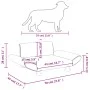 Gray synthetic leather dog bed 70x45x28 cm by vidaXL, Beds for dogs - Ref: Foro24-172004, Price: 69,79 €, Discount: %