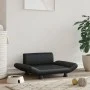 Cama para perros de cuero sintético negra 70x45x28 cm de vidaXL, Camas para perros - Ref: Foro24-172001, Precio: 69,44 €, Des...