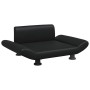 Cama para perros de cuero sintético negra 70x45x28 cm de vidaXL, Camas para perros - Ref: Foro24-172001, Precio: 70,47 €, Des...