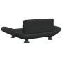 Cama para perros de cuero sintético negra 70x45x28 cm de vidaXL, Camas para perros - Ref: Foro24-172001, Precio: 69,44 €, Des...