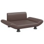 Brown synthetic leather dog bed 70x45x28 cm by vidaXL, Beds for dogs - Ref: Foro24-172003, Price: 70,57 €, Discount: %