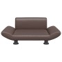 Brown synthetic leather dog bed 70x45x28 cm by vidaXL, Beds for dogs - Ref: Foro24-172003, Price: 70,57 €, Discount: %