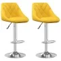 Küchenhocker 2 Einheiten senfgelber Samt von vidaXL, Küchenhocker - Ref: Foro24-335312, Preis: 140,52 €, Rabatt: %