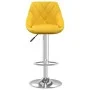 Küchenhocker 2 Einheiten senfgelber Samt von vidaXL, Küchenhocker - Ref: Foro24-335312, Preis: 140,52 €, Rabatt: %