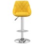 Küchenhocker 2 Einheiten senfgelber Samt von vidaXL, Küchenhocker - Ref: Foro24-335312, Preis: 143,97 €, Rabatt: %