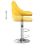 Küchenhocker 2 Einheiten senfgelber Samt von vidaXL, Küchenhocker - Ref: Foro24-335312, Preis: 143,97 €, Rabatt: %