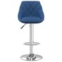 Kitchen stool 2 units in blue velvet by vidaXL, Kitchen stools - Ref: Foro24-335309, Price: 140,32 €, Discount: %