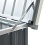Graue Garten-Aufbewahrungsbox 171 x 99 x 93 cm von vidaXL, Aufbewahrungsboxen für den Außenbereich - Ref: Foro24-46270, Preis...
