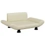 Cream synthetic leather dog bed 70x45x28 cm by vidaXL, Beds for dogs - Ref: Foro24-172002, Price: 69,44 €, Discount: %