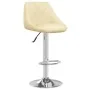 Kitchen stools 2 units cream-colored synthetic leather by vidaXL, Kitchen stools - Ref: Foro24-335183, Price: 142,82 €, Disco...