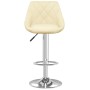Küchenhocker 2 Einheiten cremefarbenes Kunstleder von vidaXL, Küchenhocker - Ref: Foro24-335183, Preis: 145,85 €, Rabatt: %