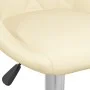 Küchenhocker 2 Einheiten cremefarbenes Kunstleder von vidaXL, Küchenhocker - Ref: Foro24-335183, Preis: 142,82 €, Rabatt: %
