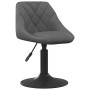 Dark Gray Velvet Kitchen Stool by vidaXL, Kitchen stools - Ref: Foro24-335317, Price: 80,60 €, Discount: %